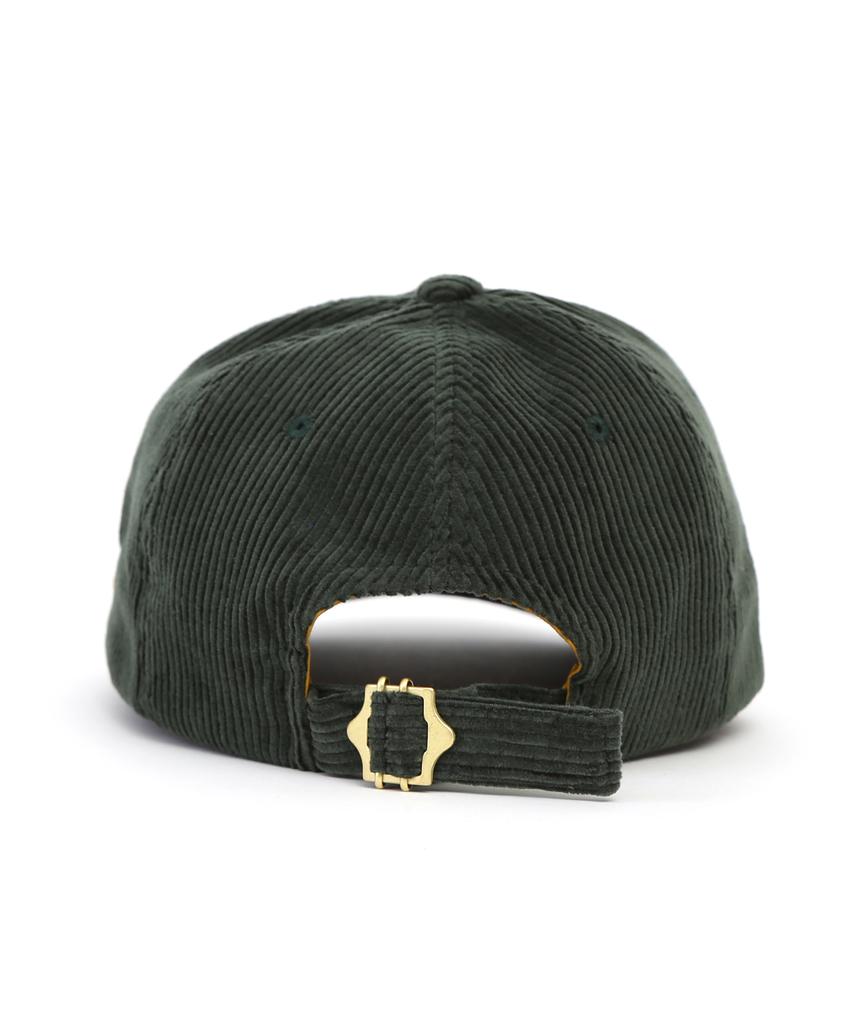 Eondeokeonteulolseutyudio Corduroy Ball Cap 6Pannel Ball Cap / Corduroy / Forest