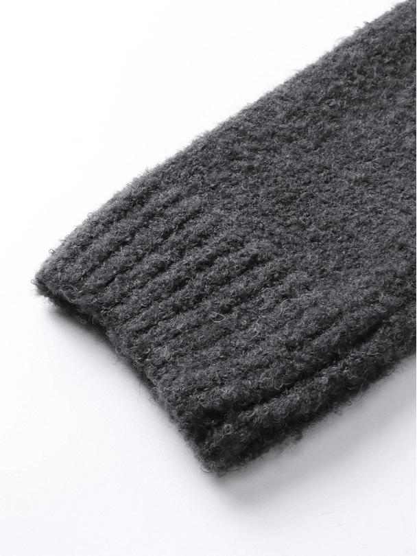 Correct Version LV Plaid Knit Sweater: Unisex Fashionable Loose Pullover