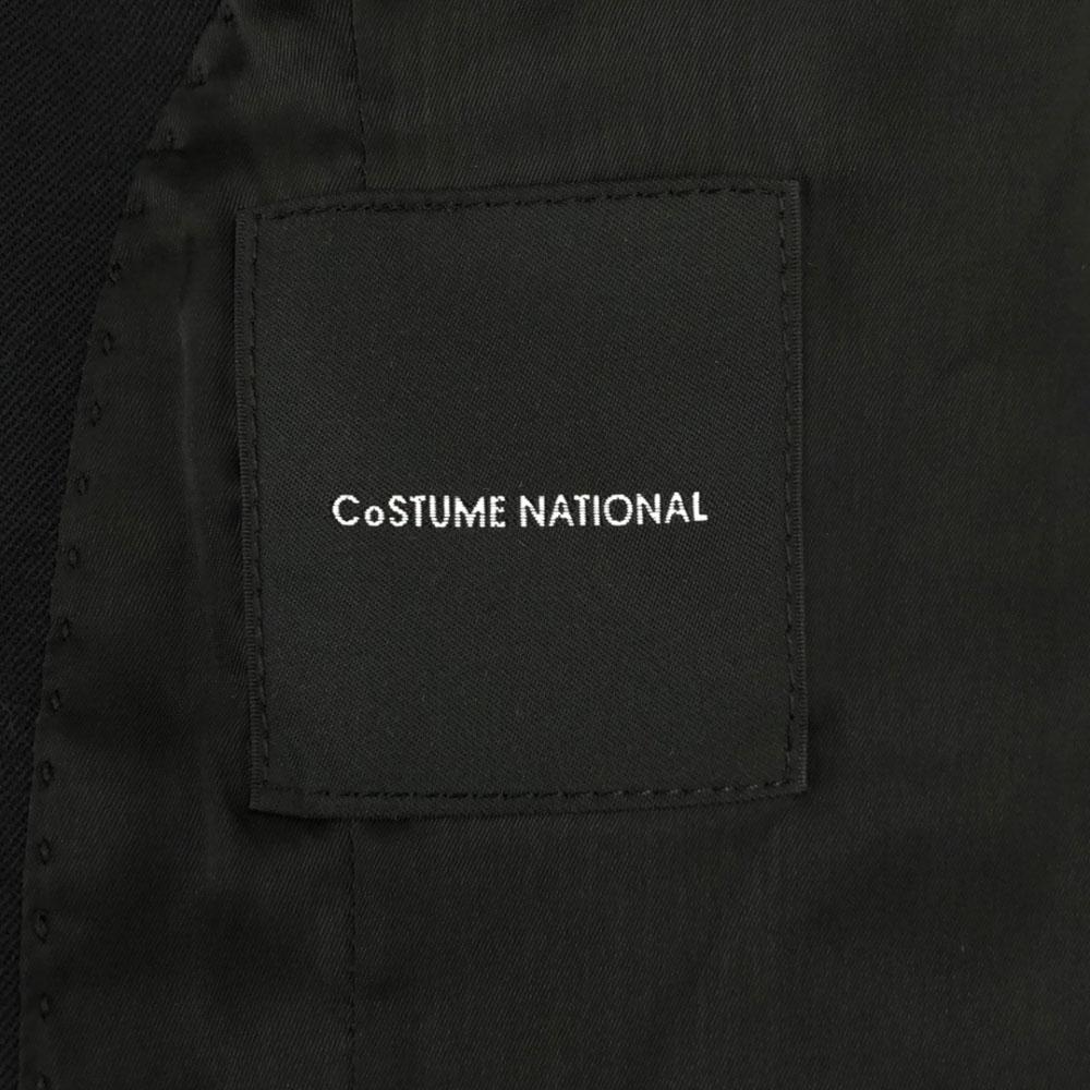 Costume National Made In Japan Wool Blend Tailored Jacket 46 Black Men's Used