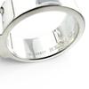 Great HERMES Ring Alpha Kelly Double Ring Silver AG925 Women Used