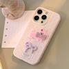 Fresh Polka Dot Cartoon Puppy iPhone 16 Pro Max Phone Case Suitable for iPhone 15, 12, 14, 17