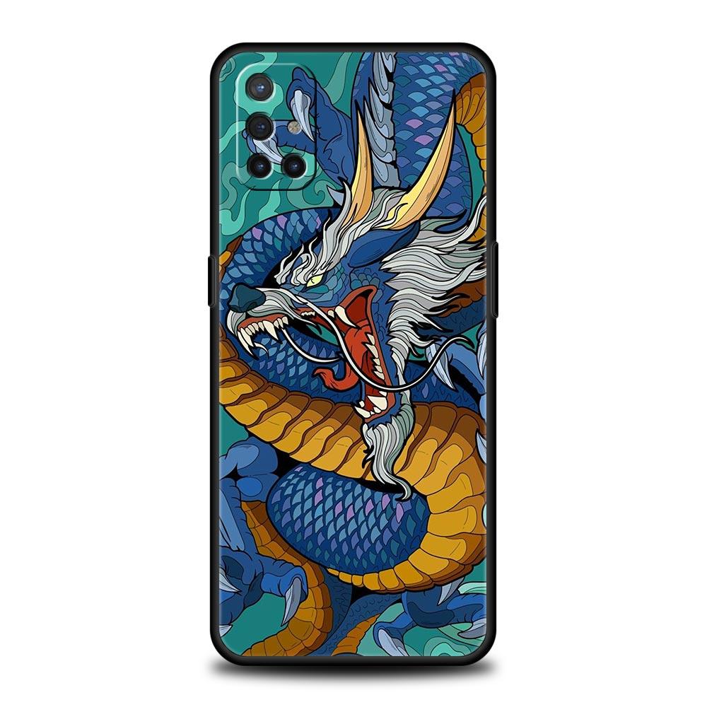 Cartoon Dragon Series Phone Case For OnePlus 13 12 11 10 9 8 7T Pro 13R 12R 10R 9RT 8T Nord N200 N30 2T CE 2 3 5G Lite Cover