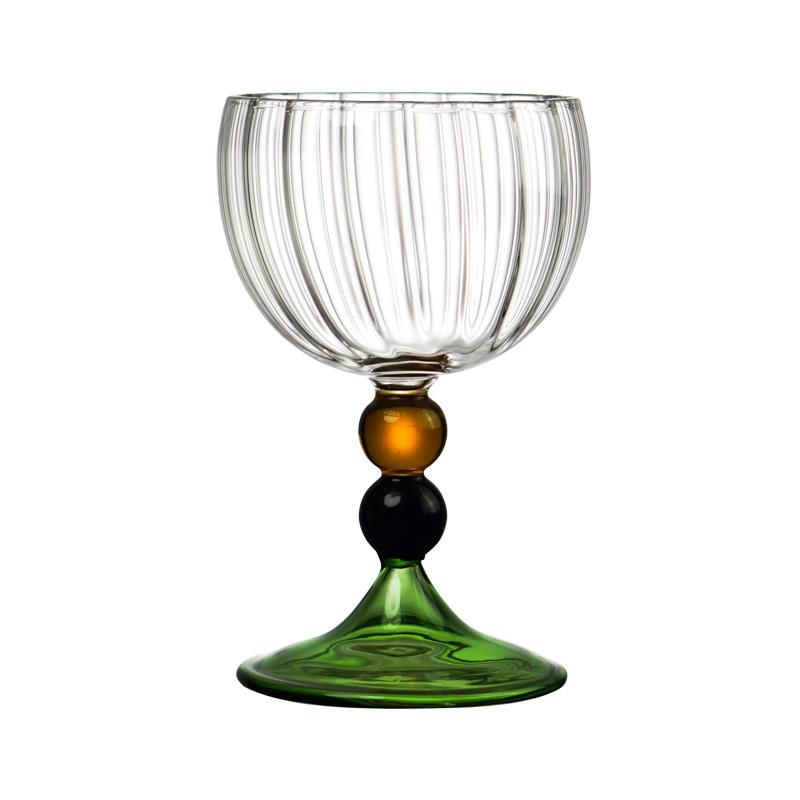 High Borosilicate Glass Red Wine Glass Artificially Blown Goblet Transparent Glass Wine Glass