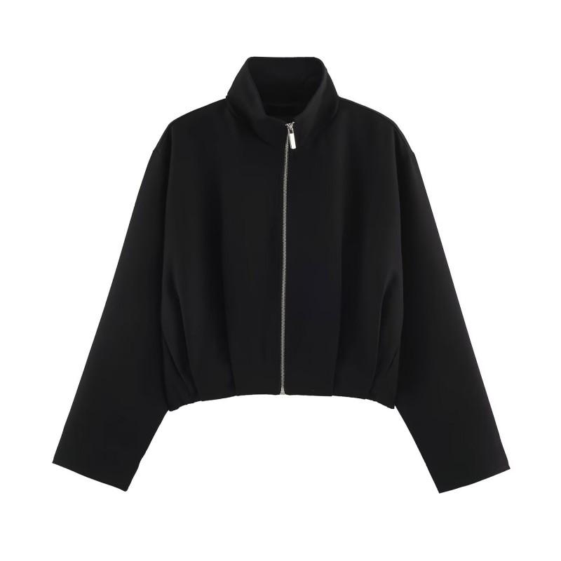 Womens Stand Collar Pilot Jacket 2026
