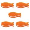Marna Conjunto de 5 Esponjas de Peixe R450O (laranja)