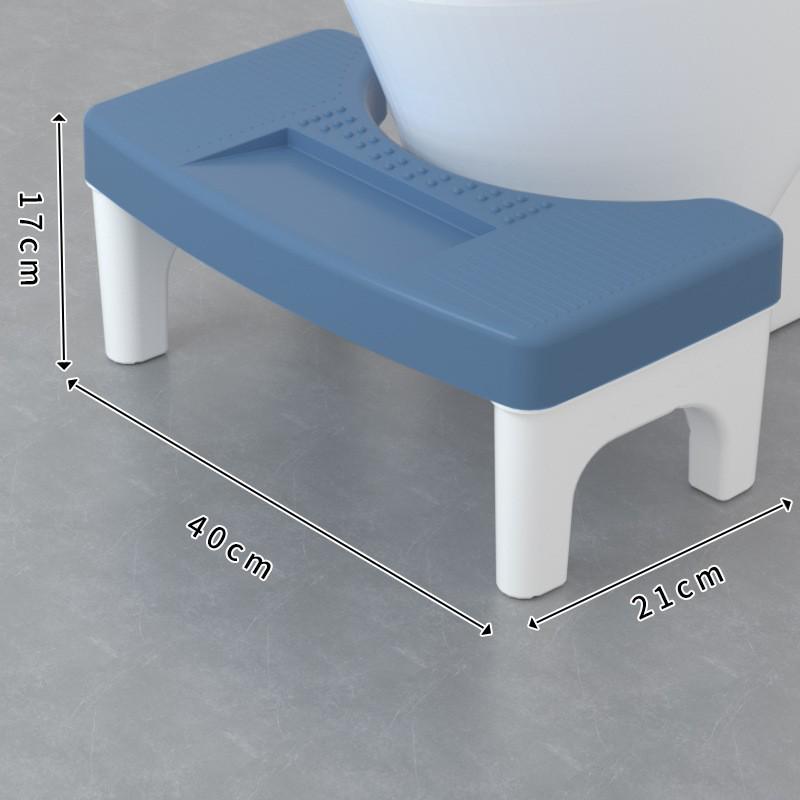 Thick Household Toilet Stool: Squat Pit Footstool & Kids Pedal