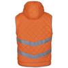 Yoko Unisex Adults Hi Vis Kensington Hooded Gilet