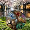 Custom Name Personalized Power Rangers Print Umbrella, Auto Open Close, 8‑Rib Sturdy Frame, Commute Camping Hiking Use, Birthday Gift