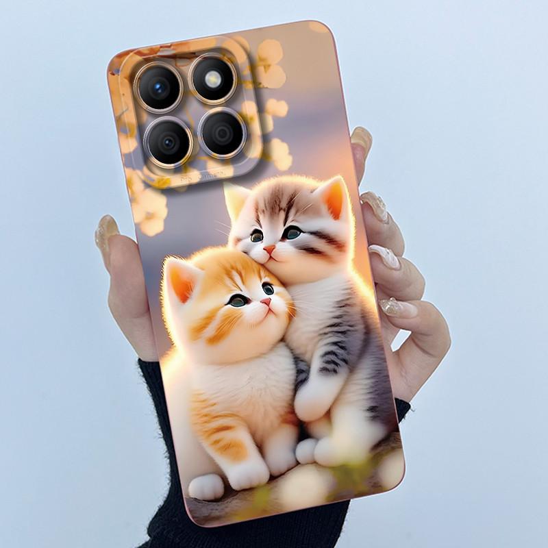 

For Honor X8c Case Liquid TPU Soft Silicone Lovely Pattern Phone Cover for Huawei Honor X8c Case HonorX8C x 8c Shockproof Cover Honor X8c