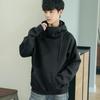 Men's Autumn/Winter Hooded Loose High Collar Fleece Jacket