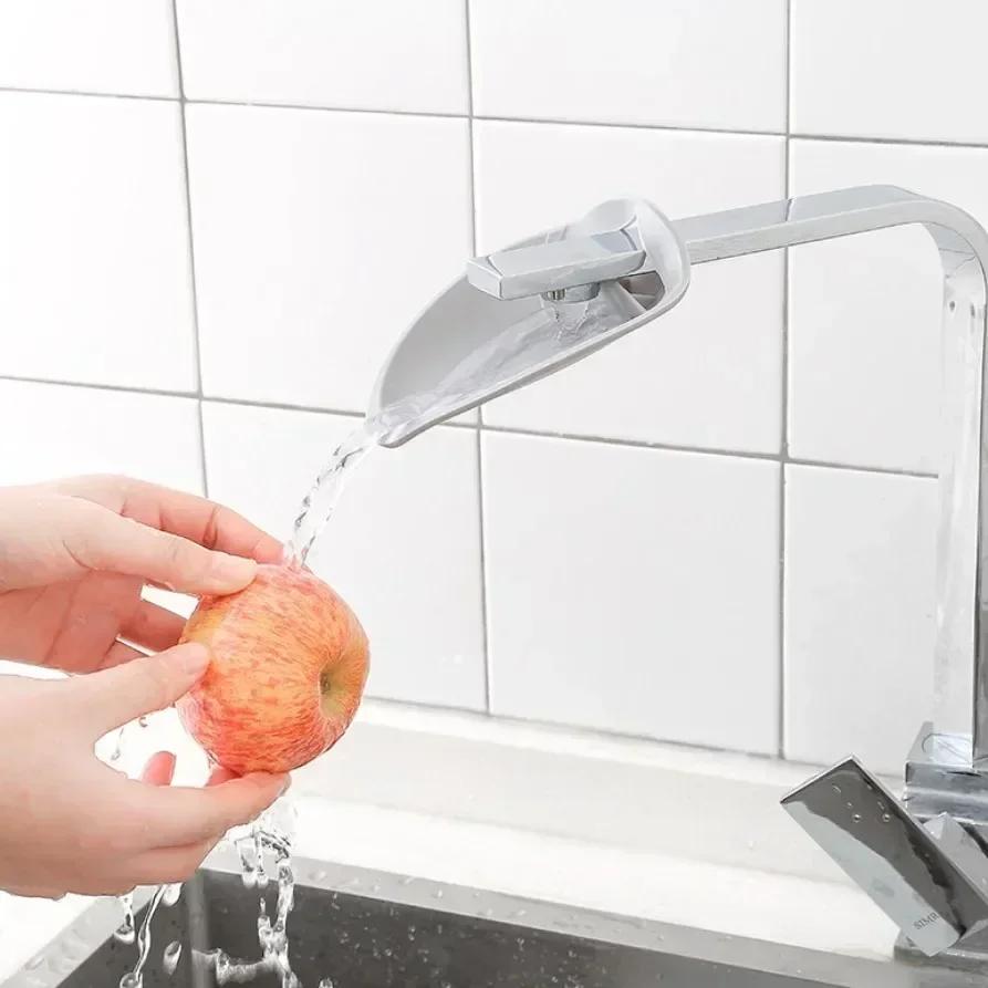 Bathroom Portable Tools Faucet Extender Toddler Kids Hand-washing Device Children's Guide Sink Faucet Extension Accessories
