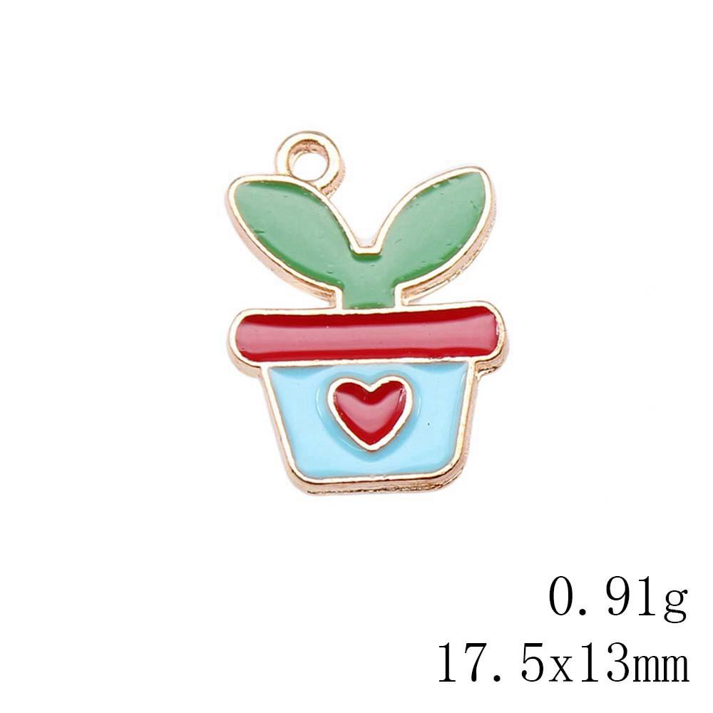 Thanksgiving Day Charms Jewelry Plant Flower Enamel Charms Pendant Ornaments For Home Cell Phone Pendant