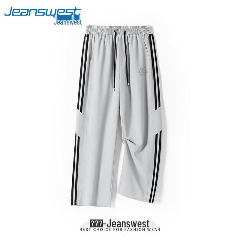 Jeanswest Men s American Style Color Block Straight Leg Casual Pants M