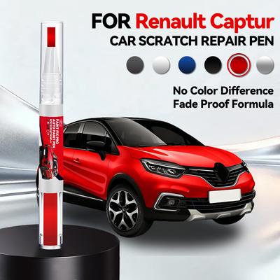 Pennarello Ripara Graffi Vernice Auto Per RENAULT CAPTUR 2013-2025 Accessori Riparazione Graffi Vernice Bianco QNC Arancione ENJ Blu RQH Marrone Rosso