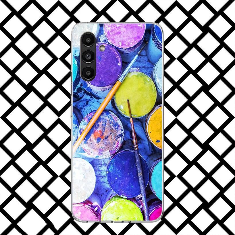 

Watercolors Set Paint Palette Painting Phone Case for Samsung Galaxy A17 A37 A57 A16 A26 A36 A56 A15 A25 A35 A55 A14 A24 A34 A54 Samsung A05S