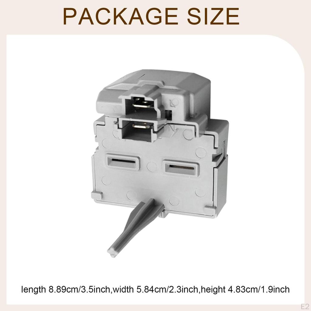 Refrigerator Compressor Start Relay, Overload Start, Wr08x21100 Replacement Parts