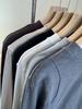 2025 Autumn/Winter Women's Slimming Fishbone Shoulder Base Shirt - Warm Brushed Inner Top