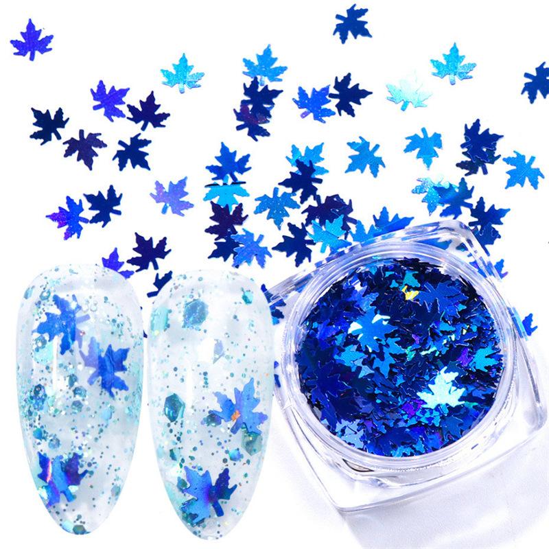 12 Pcs/set DIY Star Moon Butterfly Phantom Nail Sequin Decoration Set Nail Art Decoration Sequin Accessoires Ongles