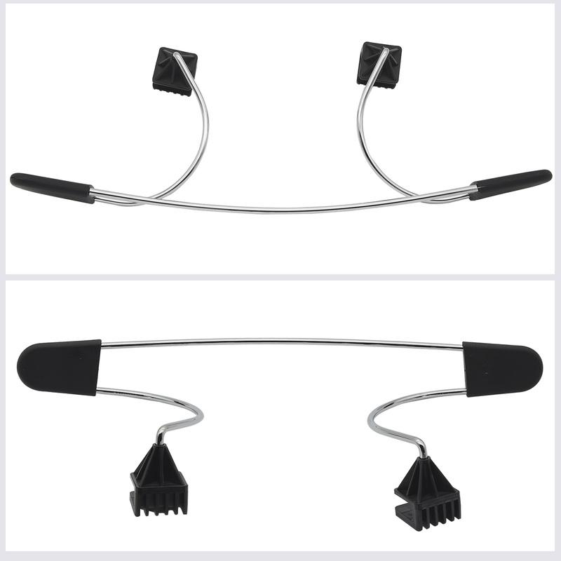 OEMASSIVE Universeller Auto-Kleiderbügel Jacke Kleidung Rücksitz Kopfstütze Kleiderbügel Stoff Jacke Anzug Hose Handyhalter Halter Haken