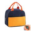 Portable Corduroy Lunch Bag Hand-held Large Capacity Insulated Lunch Box Aluminum Foil Lunch Box Bag