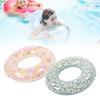 Inflatable Pool 35 Inch Tube PVC Flotation Pool Swim Tube for Beach Swimming Party Vacation Pool Floating Tube Pool Tube Ring