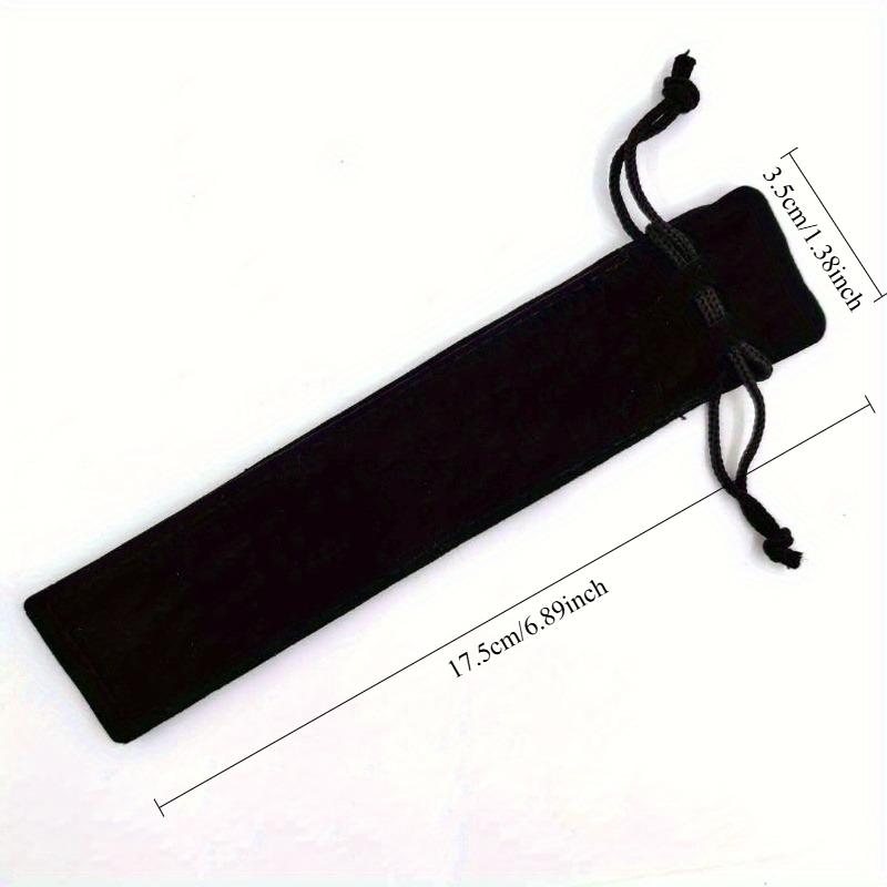 10Pcs/Lot Drawstring Pencil Case Compact Portable Thickened Pen Bag for Student Gift Office Accessories.