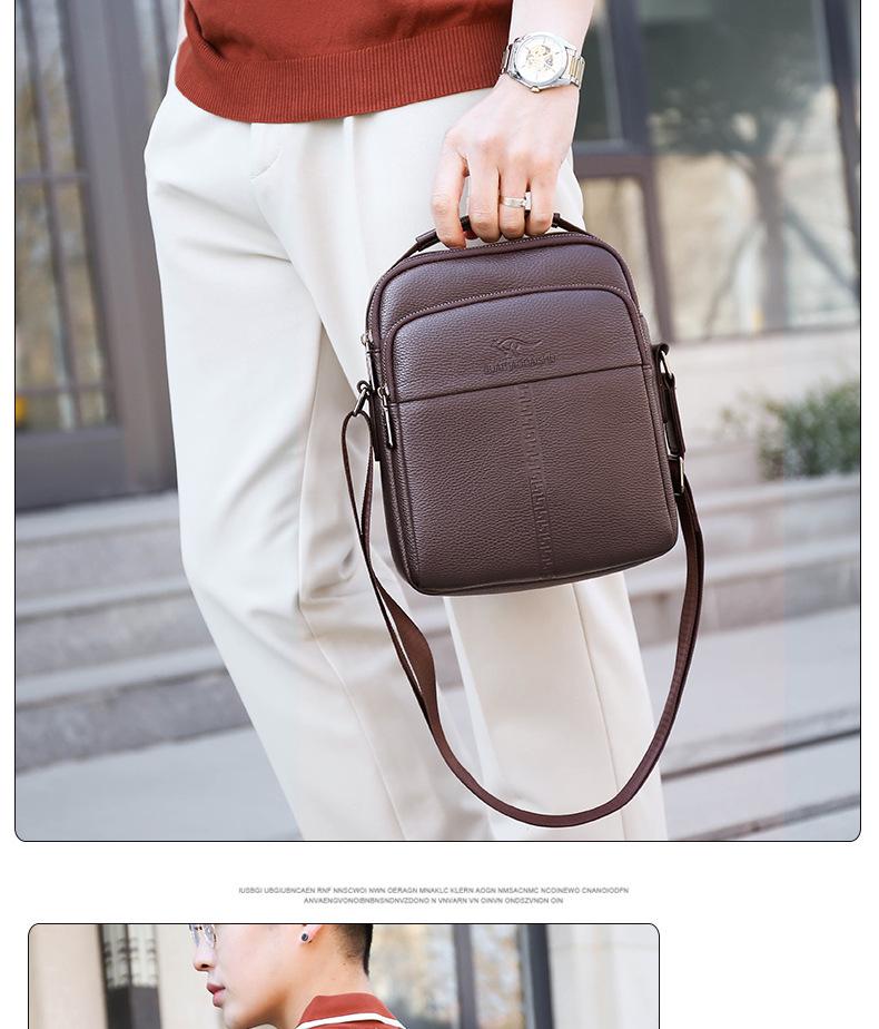 Men’s Korean Style Casual Crossbody Shoulder Bag - Fashionable Messenger Backpack