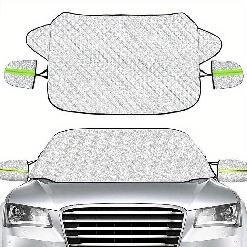 Car Snow Cover Front Windshield Waterproof Magnetic Sunshade Cover Window Rearview mirror Protector Exterior Auto Accessories