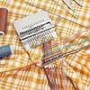 Speedweve Small Mini Darning Looms, Wooden Looms Speedweve Type Weave Tool Knit Patch Kit for DIY Crafts Mending