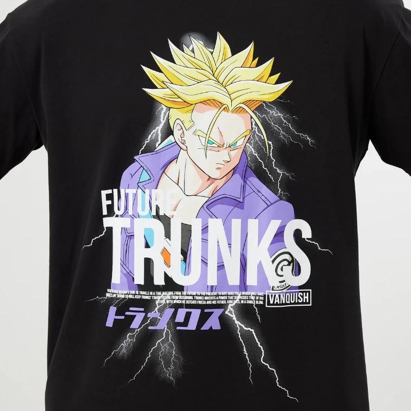 

2025 Новые футболки с ТРАНКСОМ из Драконьего Жемчуга, Новые аниме-футболки, Хлопковая футболка с Драконьим Жемчугом для мужчин и женщин, Одежда, Модная футболка с коротким рукавом S