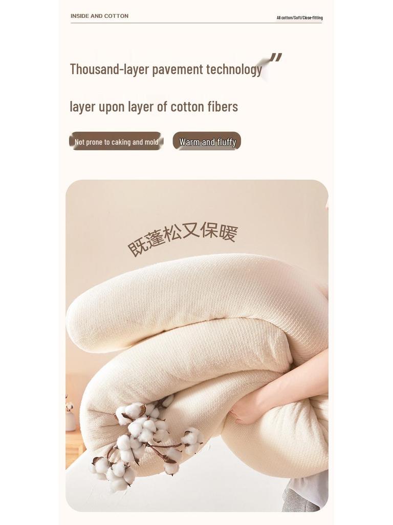 Xinjiang Cotton Wool Thick Quilt - Dormitory & Rental Room Duvet Insert for All Seasons