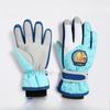 Children's Warm Gloves Windproof Bicycle Touch Screen Waterproof Fleece  Student Ski Gloves  Cycling Five Fingered Dinosaur