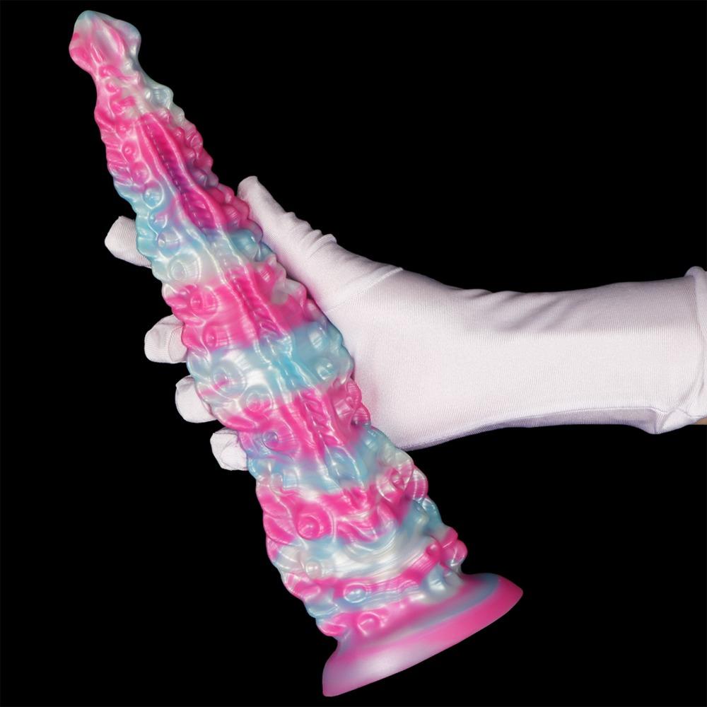 Flüssigsilikon Oktopus Tentakel Anal Plug Flexibler Dildo Erwachsenen Sexspielzeug
