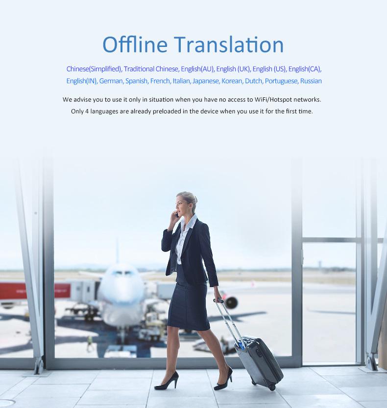 T11 AI Language Translator: Smart Voice Recording & Photo Translation with WiFi.