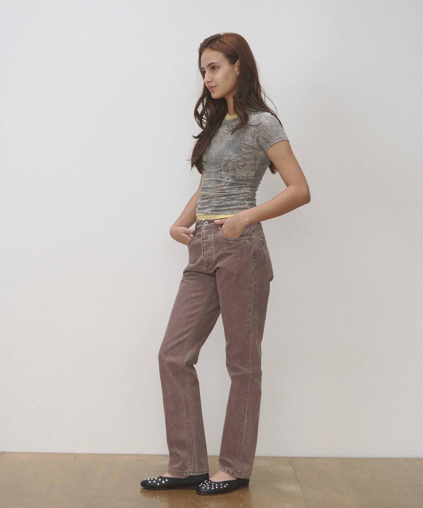 Sebeuntinendeu F 001 Brown Washed Denim