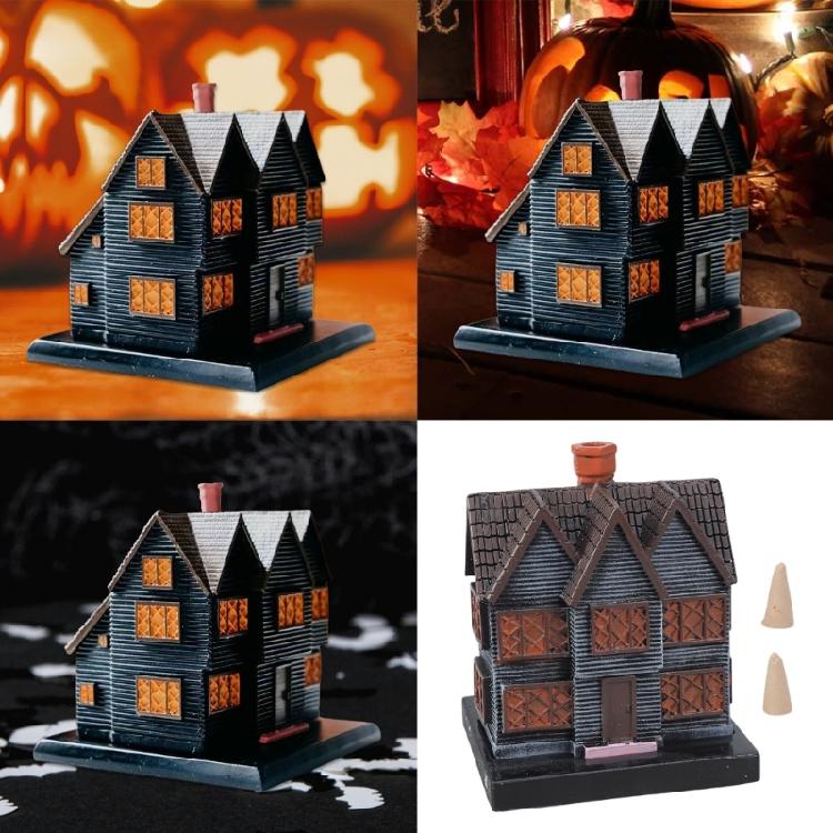 Halloween Decorations Witchcraft House Incenses Burners Holder for Halloween Enthusiasts