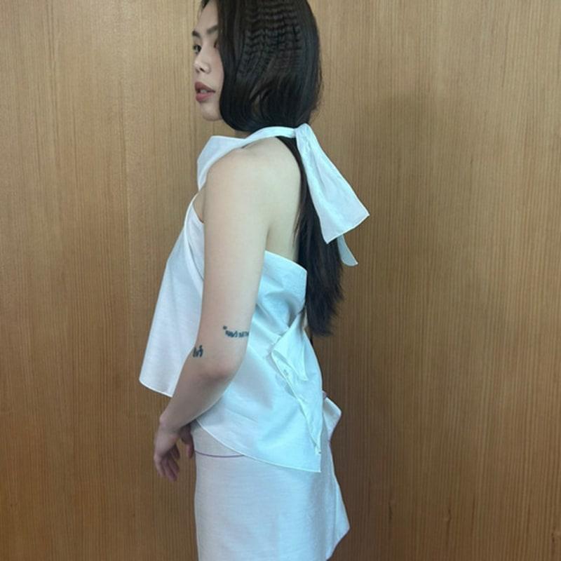 Safari Sula Explore Wave Scarf In White