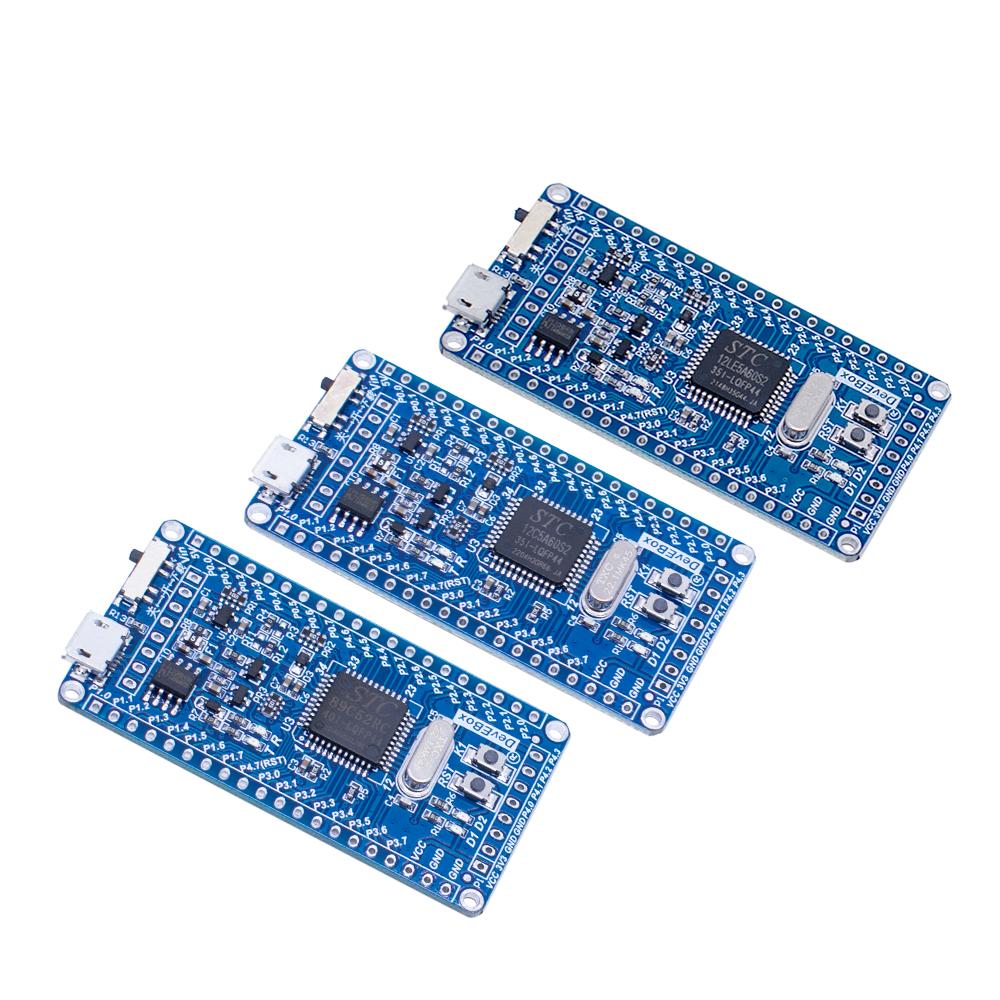 STC89C52RC 51 Microcontroller Core Board LQFP44 Small System Development Board for Learning