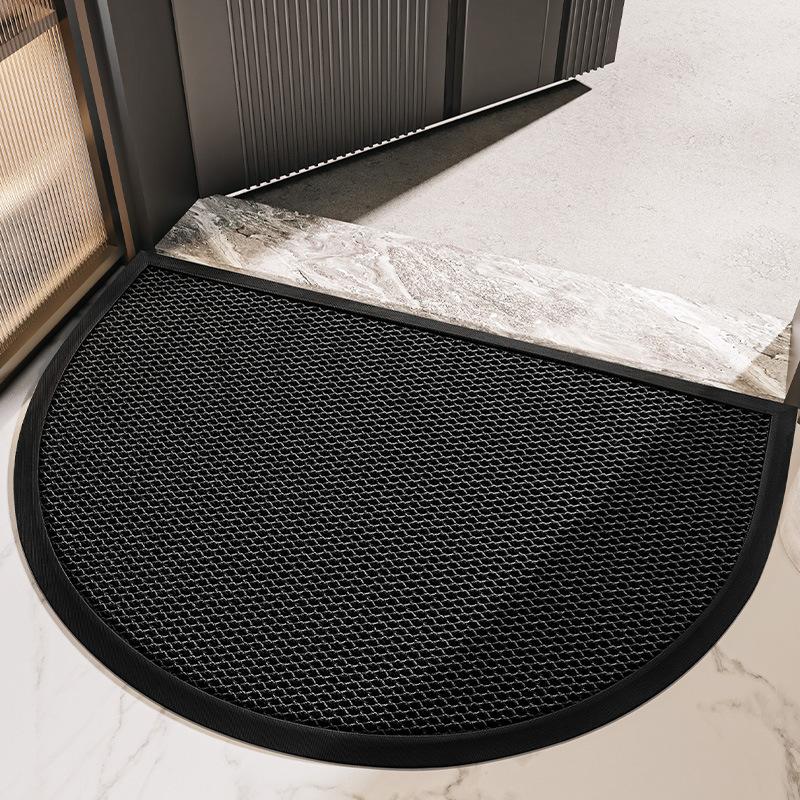 

Входная дверь полукруглый коврик износостойкий простой в уходе домашний коммерческий нескользящий дверной коврик 60*90cm
