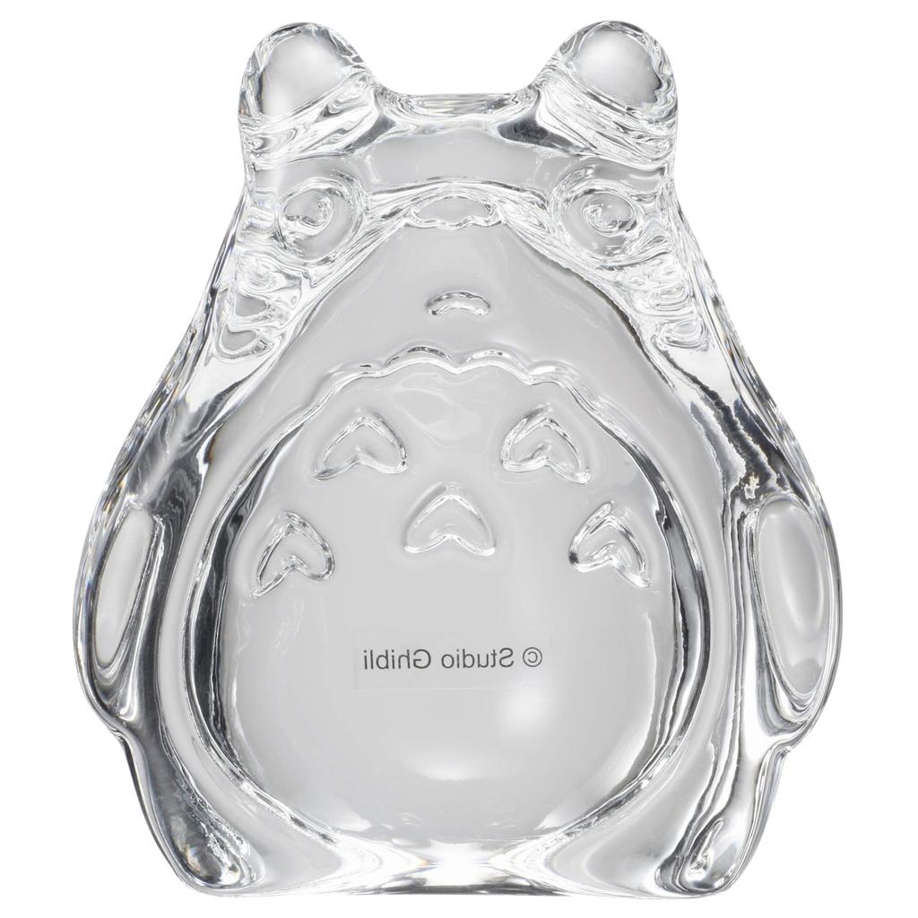 Noritake Briefbeschwerer Mein Nachbar Totoro Totoro stehend, Kristallglas, Breite 8,5 cm, 95075/LMG