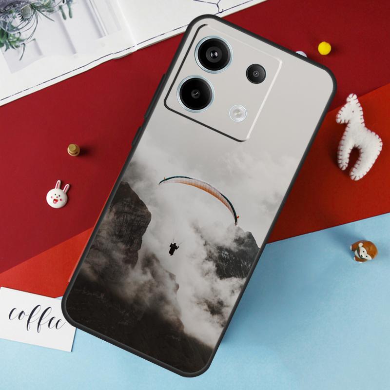 Paragliding Sport Case For Xiaomi Redmi Note 14 12 11 10 13 Pro 15 Pro Plus Redmi 15 14C 10C 12C 13C 15C Cover