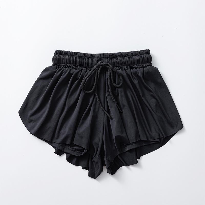 Gonna da Yoga/Tennis da Donna ad Asciugatura Rapida con Pantaloncini Traspiranti e Tasche