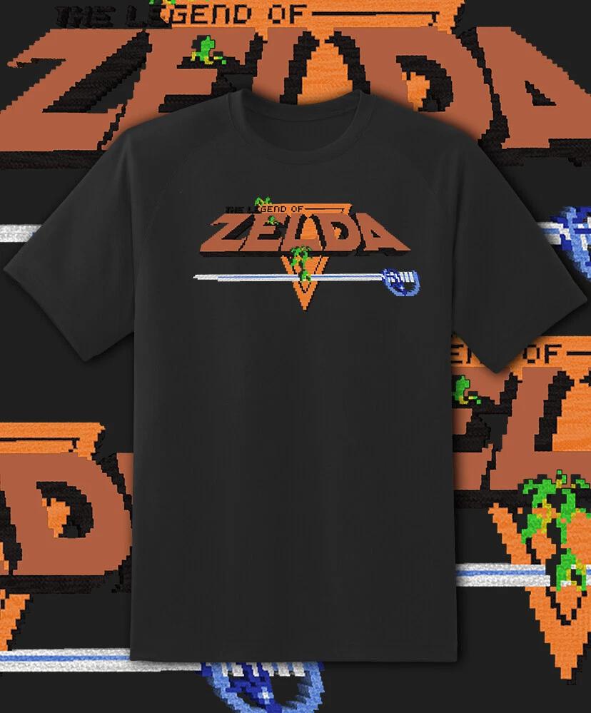 Legend Of Zelda Start Screen Video Game Retro shirt  S-6XL! Fast Ship! XS