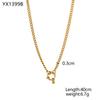 Trend Colorful Handmade Natural Stone DIY Necklace Charm Pendant 18K Gold Plated Stainless Steel Accessories Fashion Jewelry