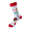 Cartoon Christmas Gift Socks Street Sports Trend Couples Cotton Socks