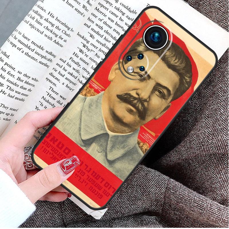 Soviet Union Leader Stalin Case For Honor Magic 8 5 6 7 Lite Honor 200 400 Pro 50 70 90 X9d X9b X9c X9a X8c X8b Win RT