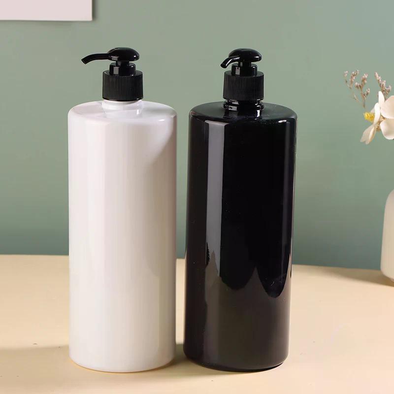 1pcs 1000ml Gel Storage Container Refillable Soap Dispenser for Bathroom Large Capacity Shampoo Shower Bottles Lotion Liquid