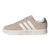 adidas Gradas Q4 Bequeme Weiche Rutschfeste Abriebfeste Low-Top Skate Schuhe Unisex Skate Schuhe Braun Weiß Grau IH8550