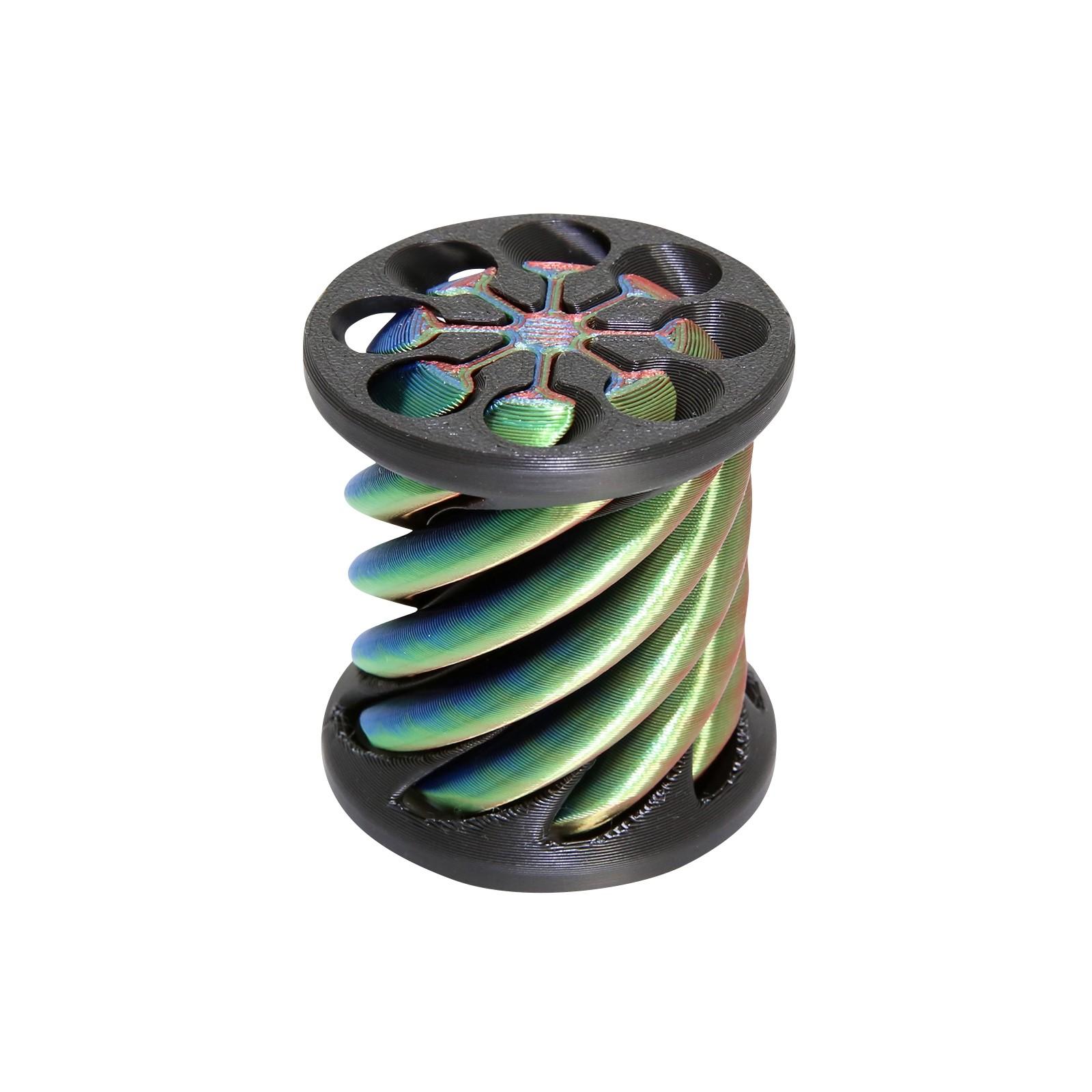 

3D-печатная игрушка для декомпрессии, вращающаяся спиральная проникающая скульптура для снятия стресса и беспокойства One Size