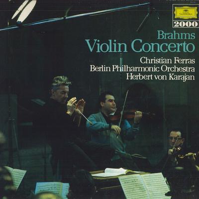 LP Schallplatte CHRISTIAN FERRAS, BERLINER PHILHARMONIKER - Brahms: Violinkonzert in D-Dur 20MG0362 DEUTSCHE GRAMMO 1982 Japan Klassik Gebraucht